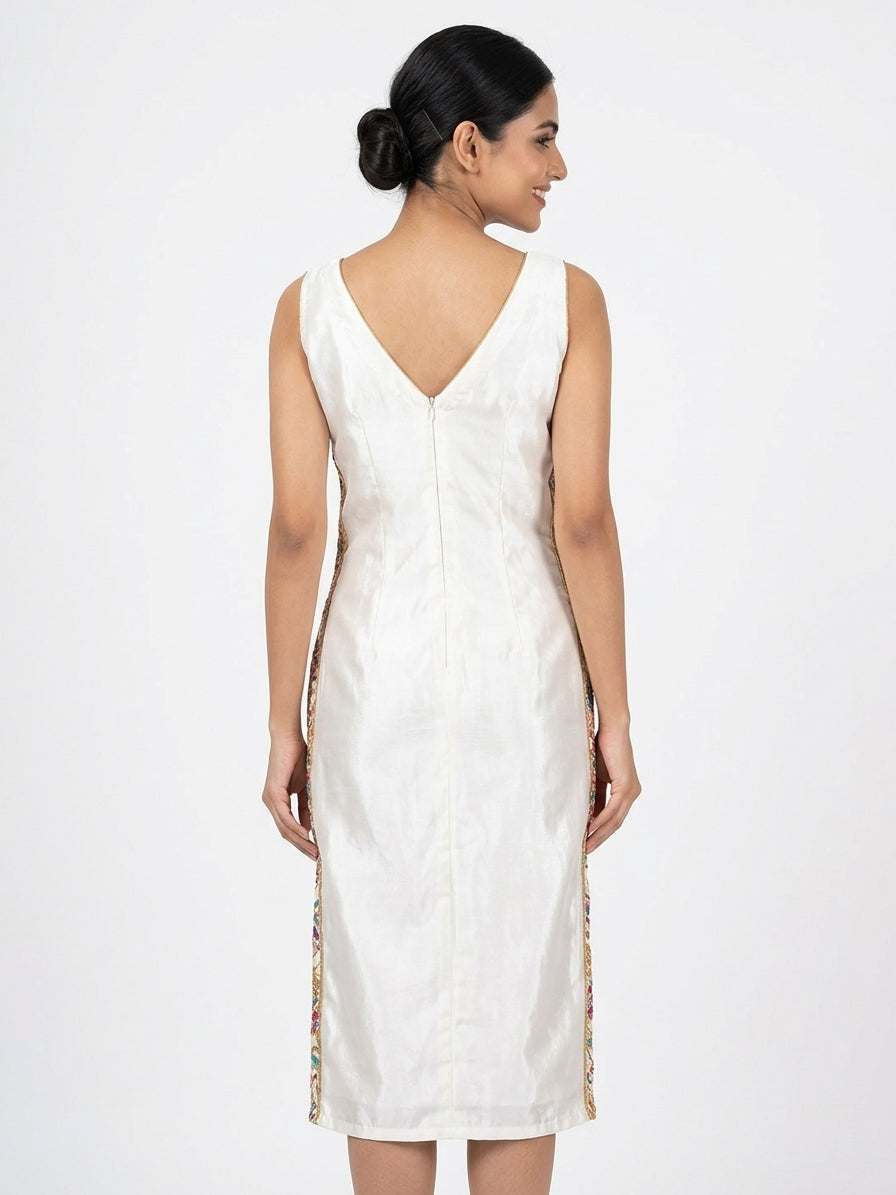 Dress Casual White Blended