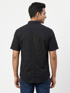SIMPLI KURTA Shirt Casual Black Cotton