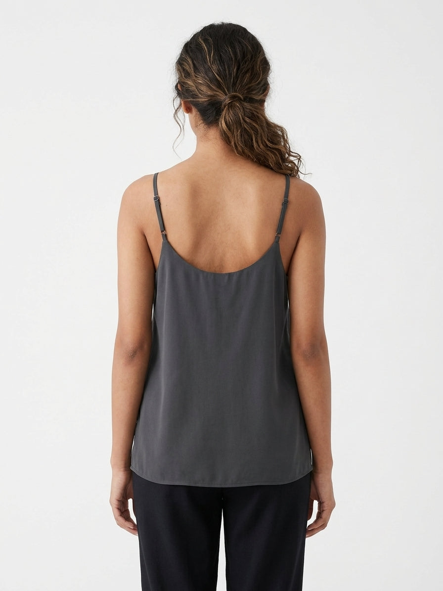 Charcoal Relaxed Fit Cami Top