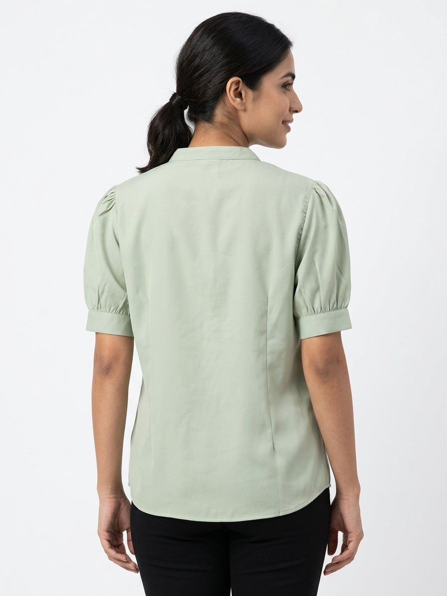 Annabelle Light Green Blouse - Size L