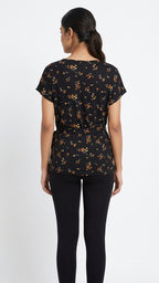 Denim Jeans & Casual Top Black Viscose
