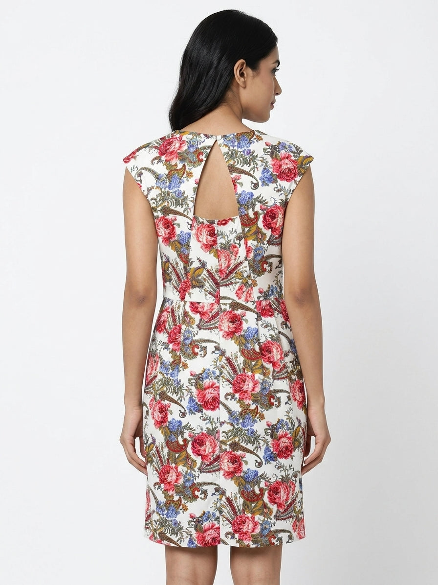 ZINK Dress Casual White Polyester