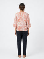 ONLY Top Casual Coral Viscose & Polyester