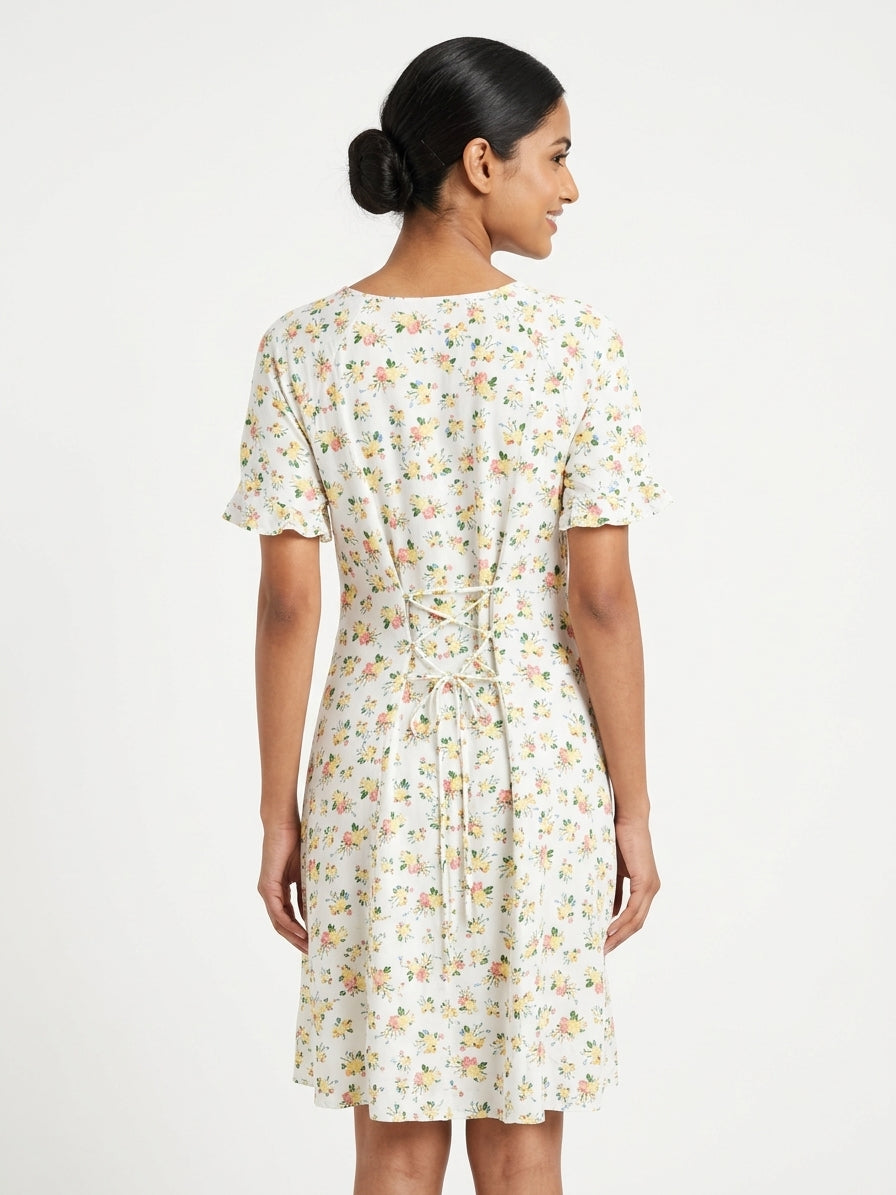 Rio XL Floral Print Blouse/Top