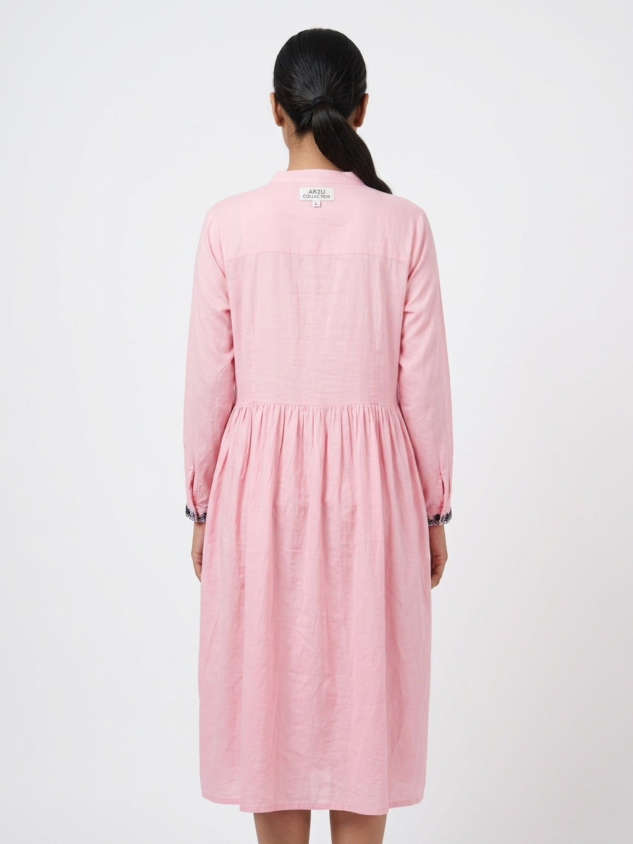 Arzu Collection Pink Top Size L