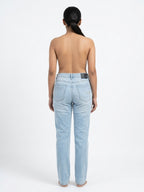 Light Blue Washed Denim Jeans