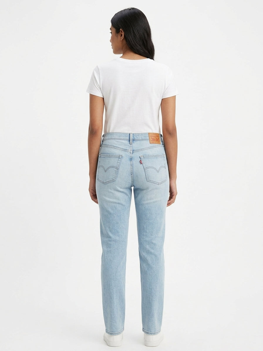 Light Blue Washed Denim Jeans