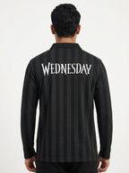H&M T-Shirt Casual Black Blended