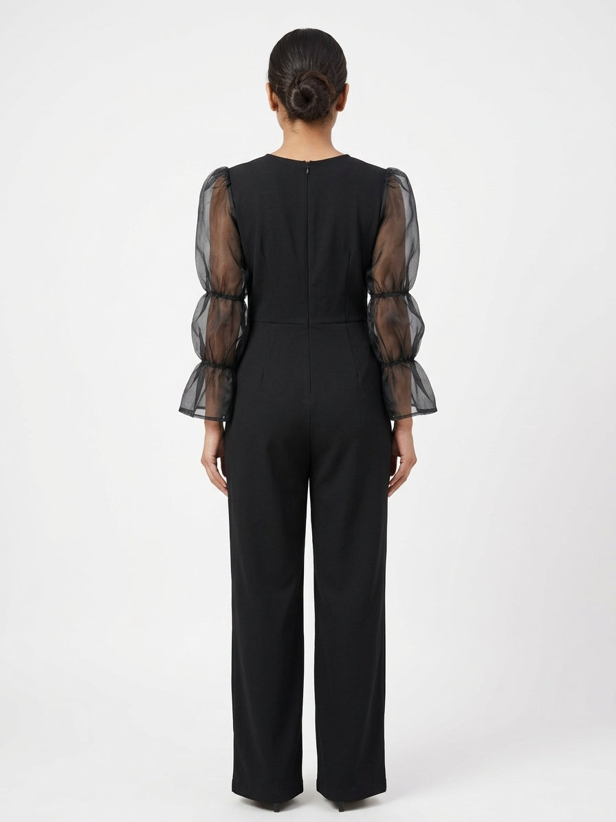 ATHENA Jumpsuit Casual Black Polyester