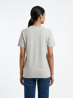 Grey Regular Fit Henley Neck T-Shirt