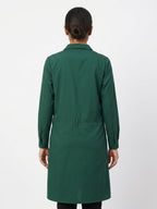 Tunic Casual Green Polyester