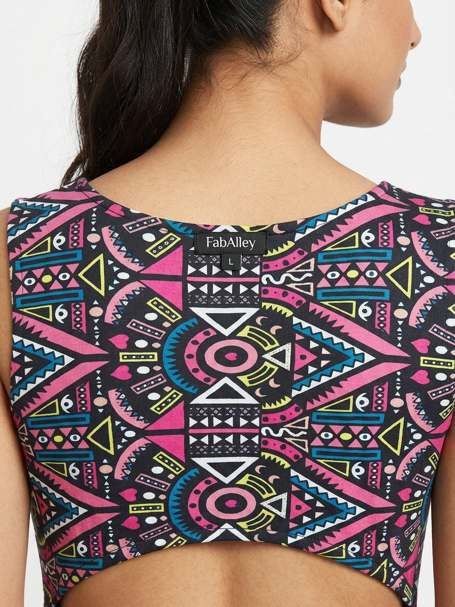 FabAlley Dark Grey Top - Size L
