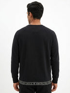 American Eagle Outfitters Black Crew Neck Sweatshirt