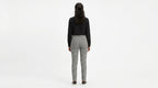 Calvin Klein Trousers Check Black Polyester & Blended