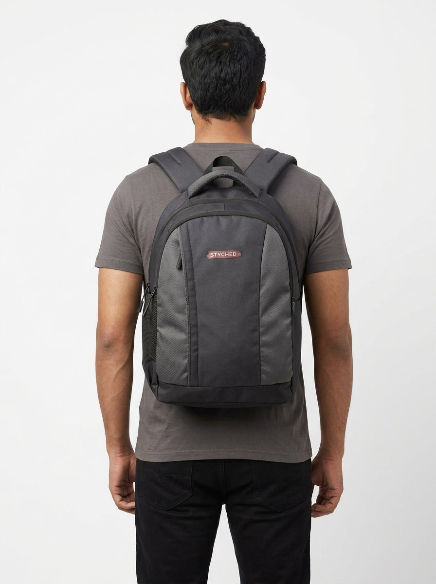 Dark Grey Casual Backpack