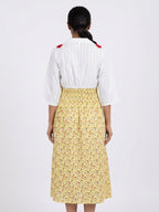 Women's Multi-color Floral Print Smocked Waist Casual Dress