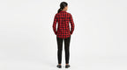 Red & Black Checkered Casual Shirt