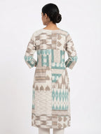 Multi Ethnic Print Regular Fit Kurti