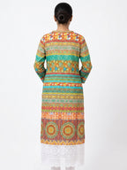 Vibrant Multi-Color Ethnic Print Kurti