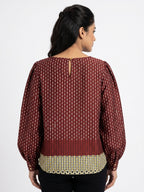 Women's Printed Relaxed Fit Top