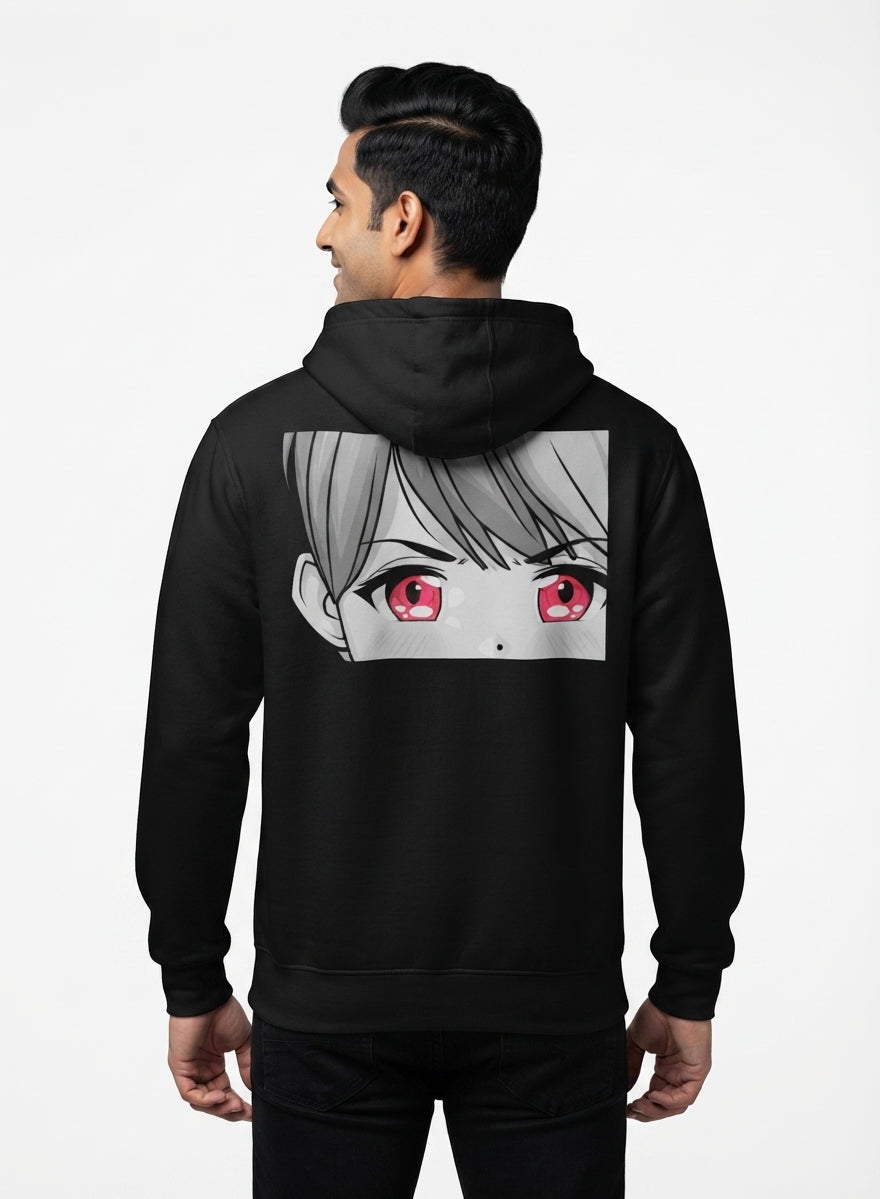 Red Eye Black Hoodie