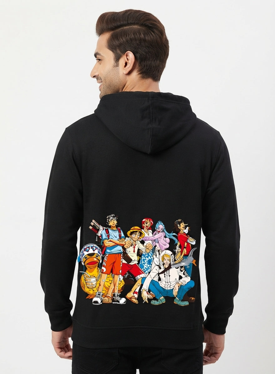Anime Black Hoodie