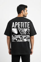 Apetite Black Oversized Tee
