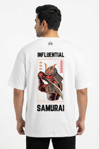 Influential White Oversized Tee
