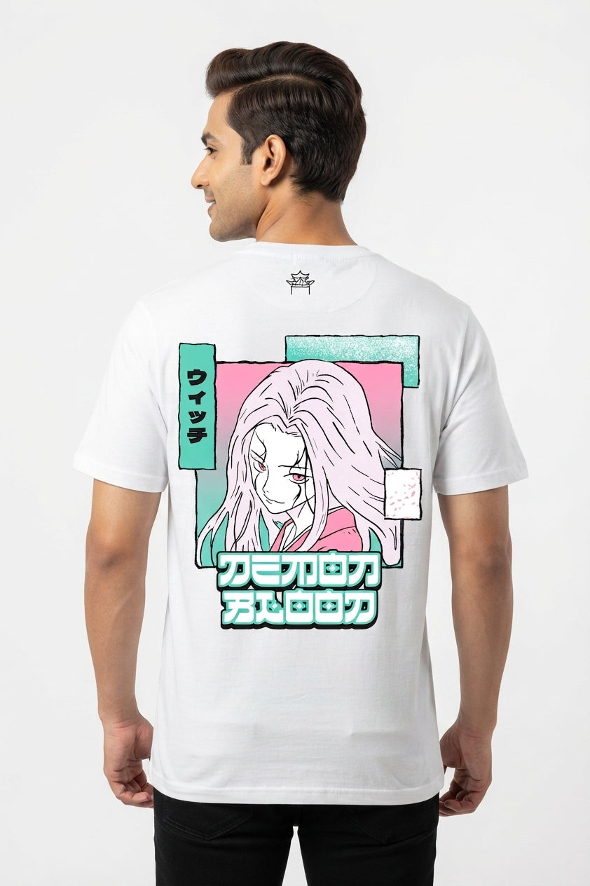Demon Blood White Oversized Tee