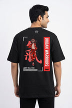 Urban Warriors Black Oversized Tee
