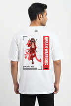 Urban Warriors White Oversized Tee