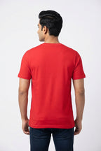 Be Your Own Hero Graphic Printed Red Tshirt