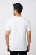Du Kyaa Graphic Printed White Tshirt