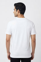 Peace Chill Graphic Printed White Tshirt