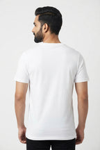 Scorned Eyes Graphic Printed White Tshirt