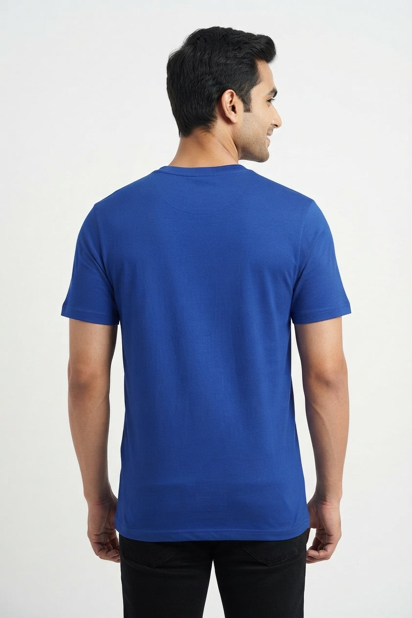 Space Jam Graphic Printed Blue Tshirt