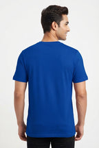 Super Panda Graphic Printed Blue Tshirt