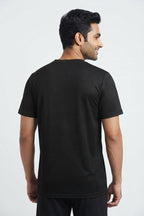 Fight Printed Black Dry Fit Tee