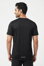 You Are Your Only Limit Printed Black Dry Fit Tee