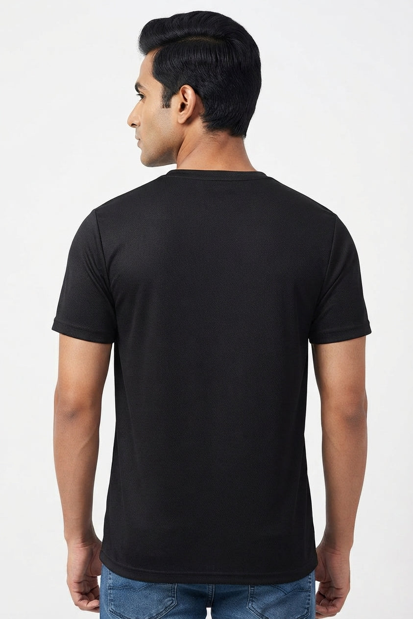 Cute-n-Lethal Black Dry-Fit T-Shirt