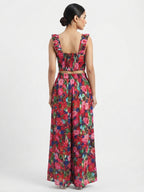 Multi-Color Floral Printed Co-ord Set