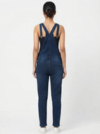 Dark Blue Denim Jumpsuit