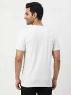 Boys will be Boys - Graffiti style printed casual white round neck tshirt