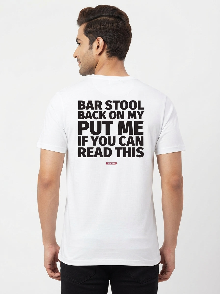 If you can read this - Graphic T-Shirt White Color