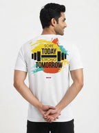 Sore Today Strong Tomorrow White Dry-Fit T-Shirt