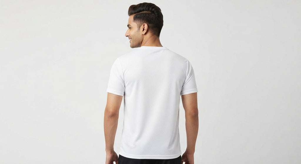 A One Hour Workout is 4% of your Day White Dry-Fit T-Shirt