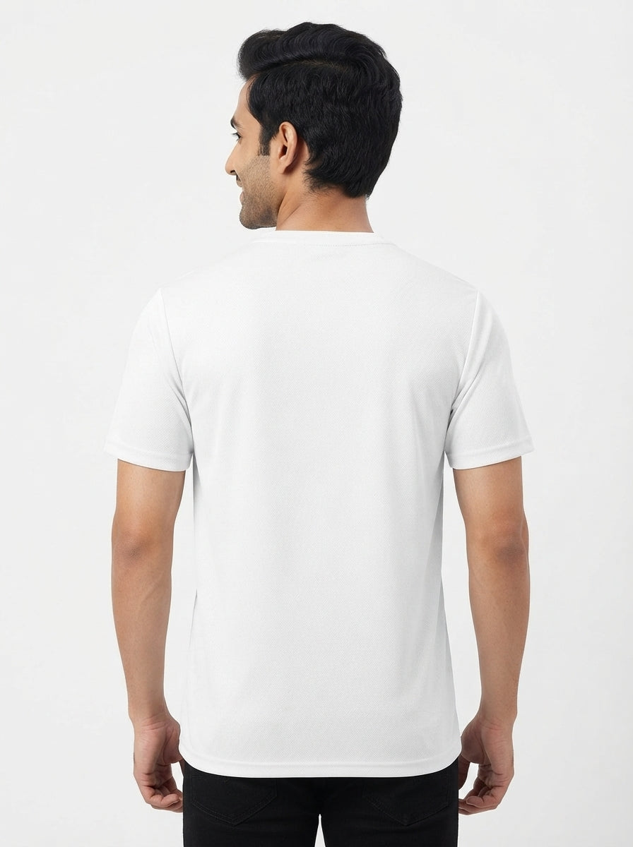 Beast Mode Funny White Dry-Fit T-Shirt