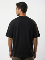 Honor Loyalty Black Oversized Tee