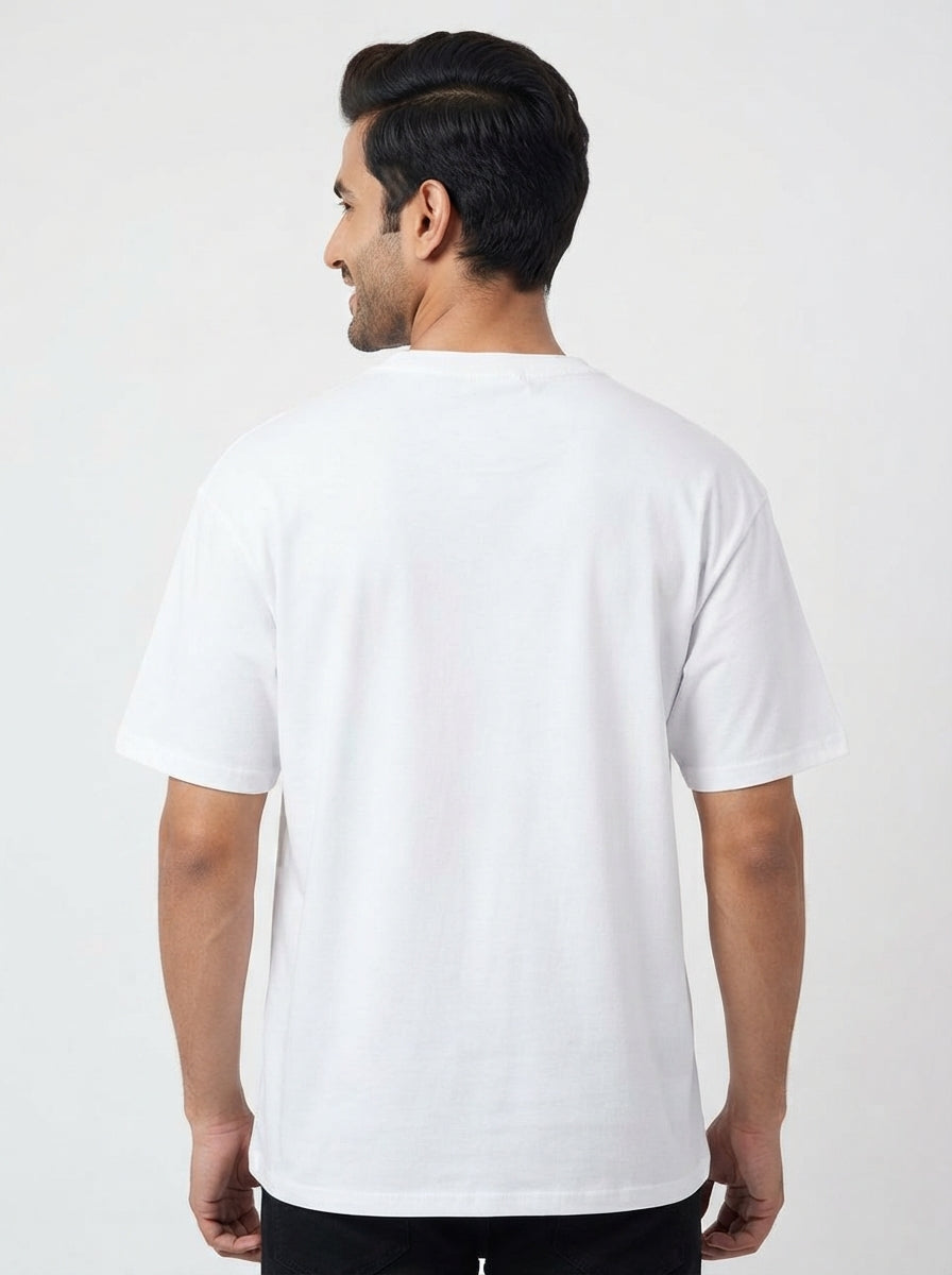 Koiniphobia White Oversized Tee