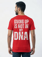 Giving Up Dna Red Tee